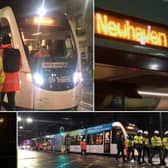 It was a night that saw the next phase of the tram expansion begin