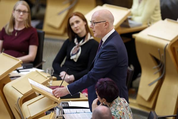 First Minister John Swinney unveiled the 2026 Programme for Government on Tuesday. (Picture: Jeff J Mitchell/Getty Images)