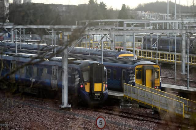 ScotRail has already cut the number of carriages on trains. Picture: John Devlin