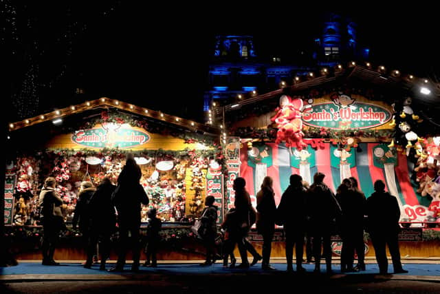 The FSB, for example, hopes that visitors will also spend time at 'our brilliant local independent businesses' as well as the Christmas market (file image). Picture: Jeff J Mitchell/Getty Images.