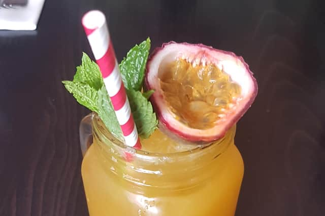 Passionfruit cooler