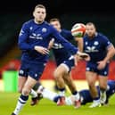 Scotland captain Finn Russell during the pre-match team run at the Principality Stadium in Cardiff ahead of his side's Six Nations opener against Wales. (Picture: David Davies/PA Wire)