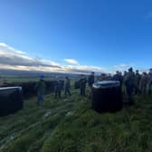 Duncan Morrison discusses his outwintering bale grazing at Meikle Maldron.