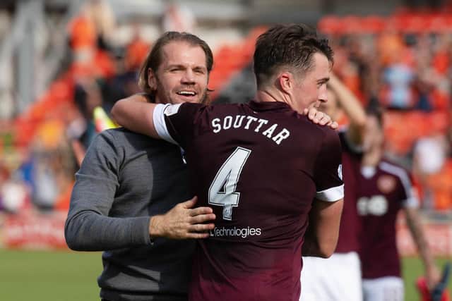 Hearts manager Robbie Neilson wants to see John Souttar extend his contract with the Gorgie club and keep pushing for a way back into Scotland boss Steve Clarke's squad. Photo by Mark Scates / SNS Group