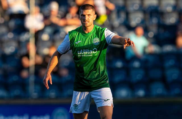 Off the bench and did what he does so well defensively. Also gave Hibs a bit of thrust going forward.