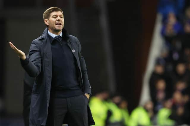 Rangers manager Steven Gerrard saw his side draw with Aberdeen in midweek. Picture: SNS