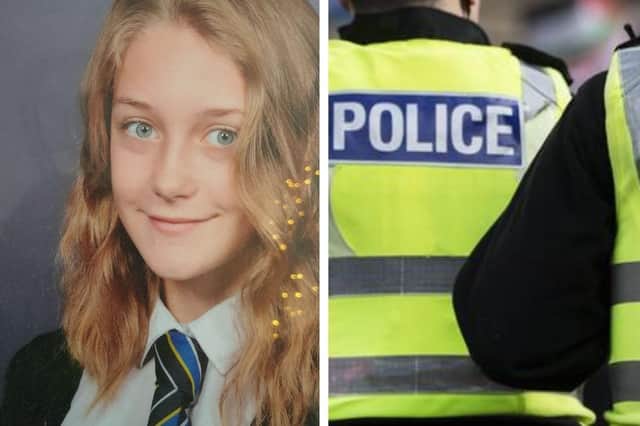 Grace Whyte, 14, has been missing since this morning