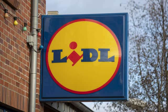 A general view of a Lidl store in Crowthorne, Berkshire.