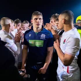 Back-rower Rory Darge captained Scotland Under-20s in this year's Six Nations. Photograph: SRU/SNS