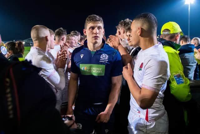 Back-rower Rory Darge captained Scotland Under-20s in this year's Six Nations. Photograph: SRU/SNS