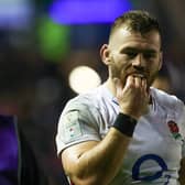 England's Luke Cowan-Dickie was shown a yellow card against Scotland in the Six Nations.