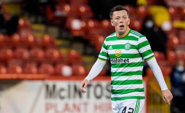 Callum McGregor maintains stopping Rangers in their bid to go unbeaten throughout their league campaign is not the main driver for his team in the final derby. (Photo by Ross Parker / SNS Group)