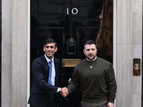 Rishi Sunak Hosts the Ukrainian President, Volodymyr Zelenskyy