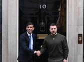 Rishi Sunak Hosts the Ukrainian President, Volodymyr Zelenskyy