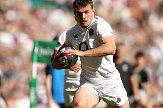 Ben White in action for England against the Barbarians in 2019. He has now decided to switch to Scotland. Picture: Paul Harding/PA