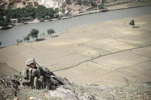 The Australian soldier served in Afghanistan eleven years ago.