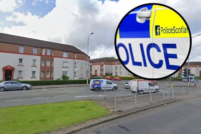 The woman was at home in her flat on Edinburgh Road, near Todd Street, when she answered the door to the bogus workmen.