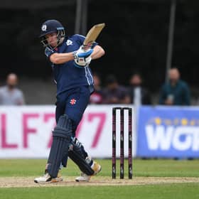 Scotland's Matthew Cross shone in the win over Papua New Guinea in Oman.