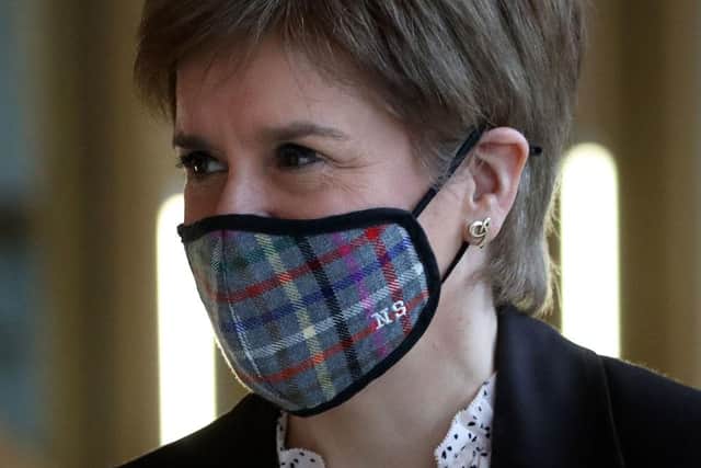 Nicola Sturgeon could be set to strengthen lockdown restrictions (Getty Images)