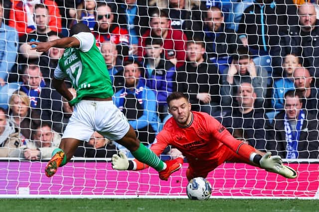 Hibs' Myziane Maolida had briefly levelled with a fine goal of his own.
