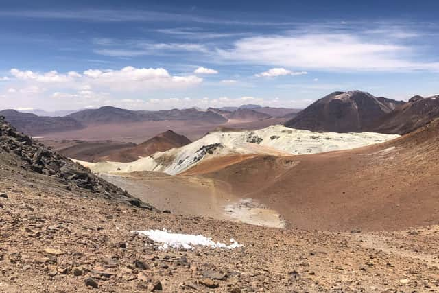 The climb up the extinct Cerro Toco volcano, which is higher than Mont Blanc and just lower than Kilimanjaro.