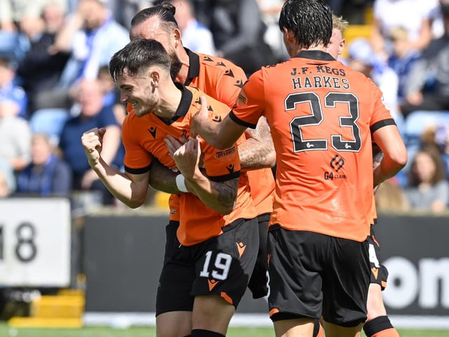 Terrific strike for the goal and looked to make things happen from deep with Fletcher and Harkes ahead of him. Complemented Sibbald beside him in a tidy and technically astute midfield pair.