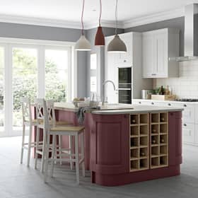 Incorporate curves, colour, and plenty of space for a neuroaesthetic approach to kitchen design. Picture: courtesy of Masterclass Kitchen