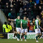 Hibs captain Paul Hanlon leads the inquest after Motherwell's equaliser.