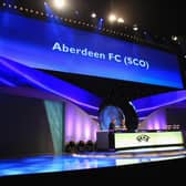 Aberdeen are in the hat for the Europa Conference League group stages.