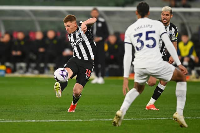 Much-debated forward Harvey Barnes has been capped by England.