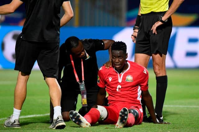 The latest Scottish football transfer news as Kenyan defender Joseph Okumu is linked with Celtic and Rangers. Picture: KHALED DESOUKI/AFP via Getty Images