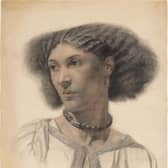 Walter Fryer Stocks' 1859 pencil study of Fanny Eaton, now on display at the Princeton University Art Museum in New Jersey (Image: Princeton University Art Museum)