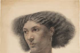 Walter Fryer Stocks' 1859 pencil study of Fanny Eaton, now on display at the Princeton University Art Museum in New Jersey (Image: Princeton University Art Museum)