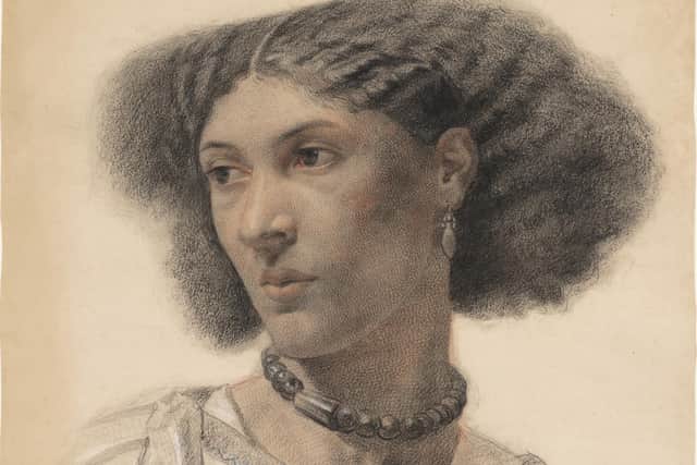 Walter Fryer Stocks' 1859 pencil study of Fanny Eaton, now on display at the Princeton University Art Museum in New Jersey (Image: Princeton University Art Museum)