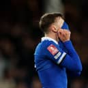 Nathan Patterson's season is over after his hamstring injury while playing for Everton.