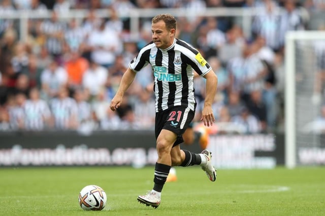 Newcastle United's Ryan Fraser is one of the fastest Scottish players on the game with an acceleration rating of 88.