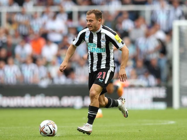 Newcastle United's Ryan Fraser is one of the fastest Scottish players on the game with an acceleration rating of 88.
