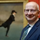 Sir John Leighton will step down as director-general of the National Galleries of Scotland in February. Picture: Bryan Robertson