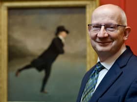 Sir John Leighton will step down as director-general of the National Galleries of Scotland in February. Picture: Bryan Robertson