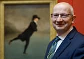 Sir John Leighton will step down as director-general of the National Galleries of Scotland in February. Picture: Bryan Robertson