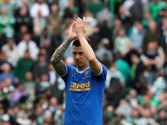On for Steven Davis and added to the combat in midfield. May feel he should have scored after an Arfield flick was cleared to him, but fired straight at Hart.