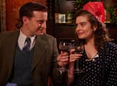 James (Nicholas Ralph) and Helen (Rachel Shenton) in All Creatures Great and Small