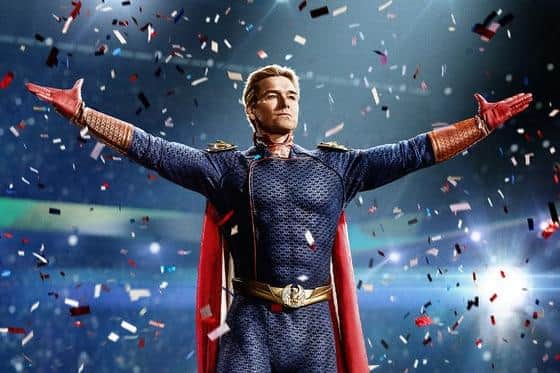 Antony Starr as Homelander in The Boys.
