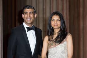 Britain's Chancellor of the Exchequer Rishi Sunak's wife Akshata Murthy. Photo by VICKIE FLORES/EPA-EFE/Shutterstock