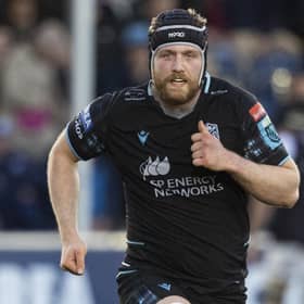 Max Williamson returned to Glasgow Warriors after a successful loan spell in England. (Photo by Ross MacDonald / SNS Group)