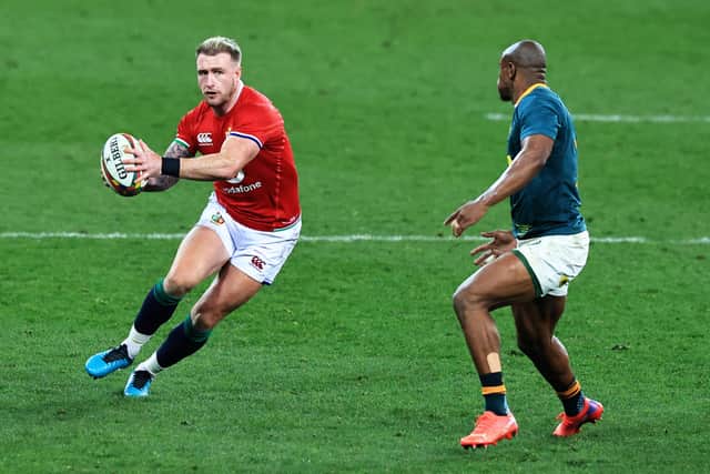 Lions full-back Stuart Hogg has praised referee Ben O'Keeffe who will take charge of the second Test with South Africa. Picture: David Rogers/Getty Images