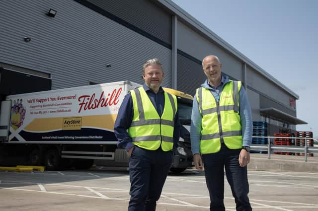 From left: CEO Simon Hannah, and CFO/COO Keith Geddes. Picture: contributed.