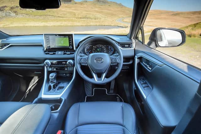 The latest Rav4 brings a noticeable improvement in interior quality