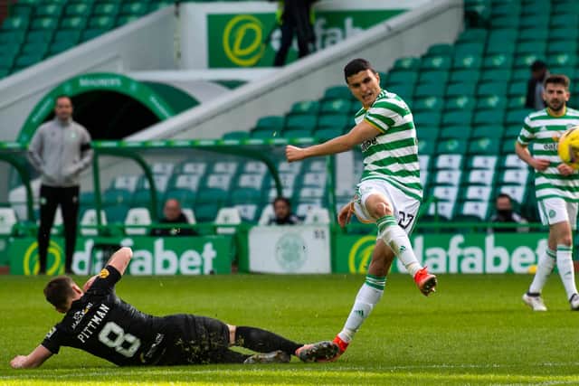 Elyounoussi was on target twice last weekend against Livingston.
