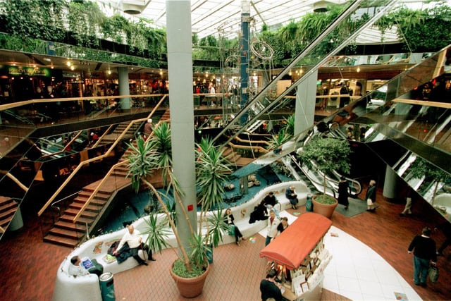 The Waverley Shopping Centre, now Waverley Mall, looked very different in 1996.